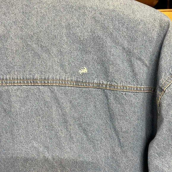 Dakota Sport Women’s Long Jean Coat Size 1xl - Picture 7 of 10